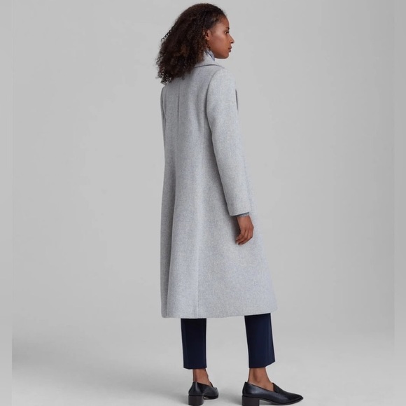 Club Monaco Daylina Wool Grey Coat - Picture 5 of 5